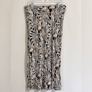Karen Kane Bias Cut Midi Skirt XL